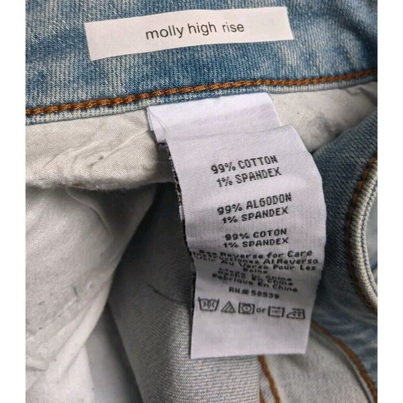 STS Blue Molly Jean Short High Rise Cuffed Color Culbertson Size 35/20 - Picture 8 of 11